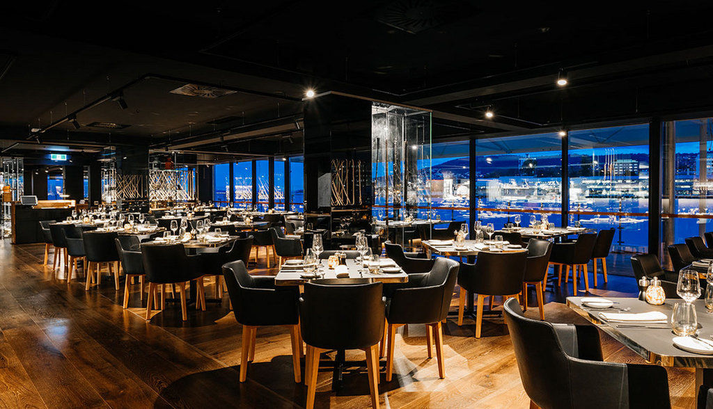 Macq 01 Hotel Hobart Esterno foto Restaurant in the hotel